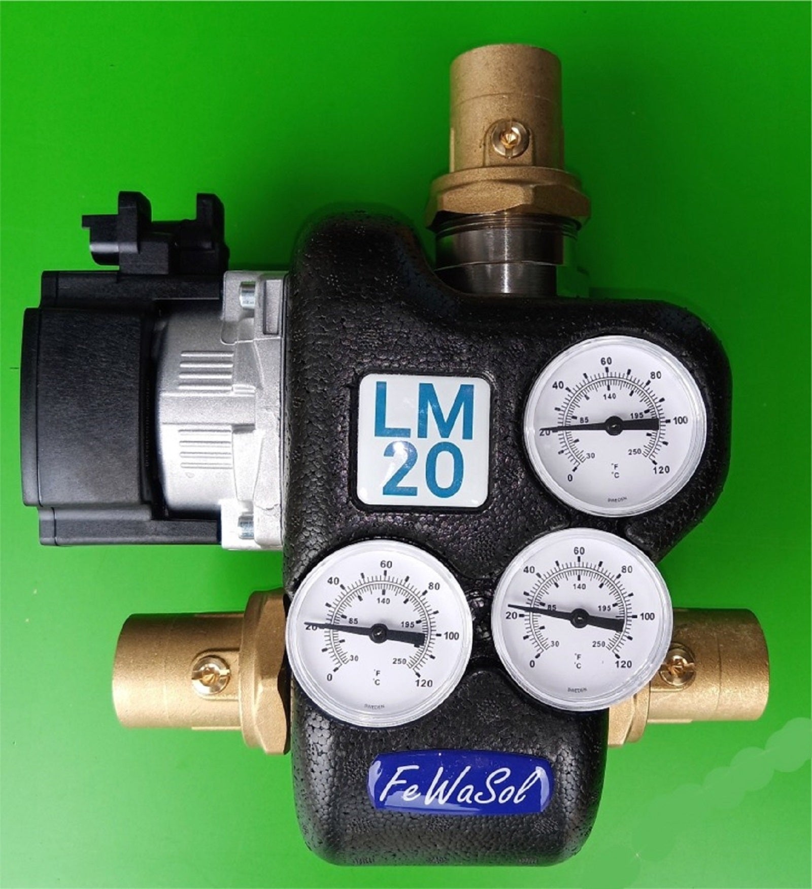 ThermofentilerLaddomat 20 Rücklaufanhebung  Ladeeinheit  53-78°C Grundfos UPM3L 75PH
