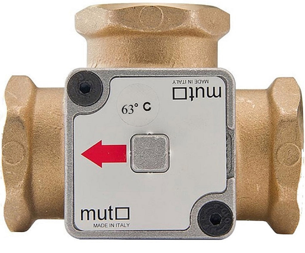 Mut Rücklaufanhebung Ladeventil Ladeventileinheit 3-Wegeventil 45-63°C