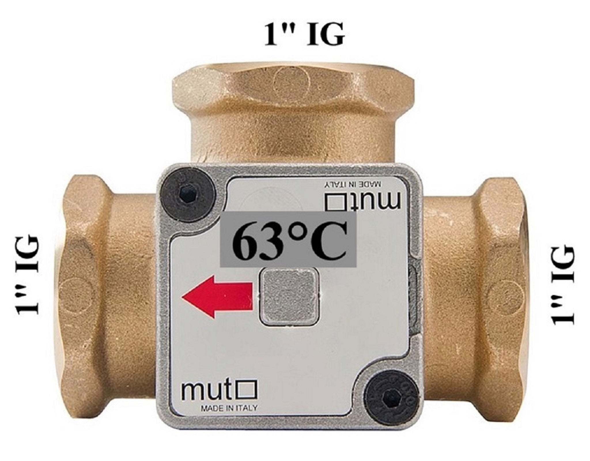 Mut Rücklaufanhebung Ladeventil Ladeventileinheit 3-Wegeventil 45-63°C