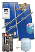 Solaranlage Flachkollektor Solarpaket 2 Kollektoren