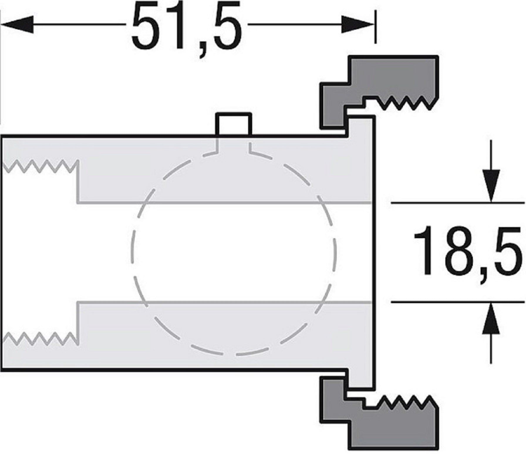 Pumpenverschraubung absperrbar Kugelhahn für Umwälzpumpen 2 Stück 1 1/2"x1"