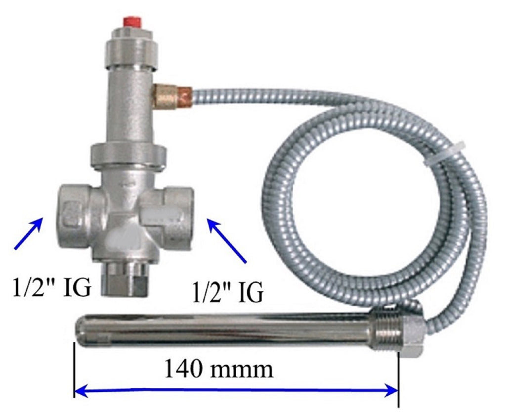 Thermische Ablaufsicherung Anschlüsse 1/2"