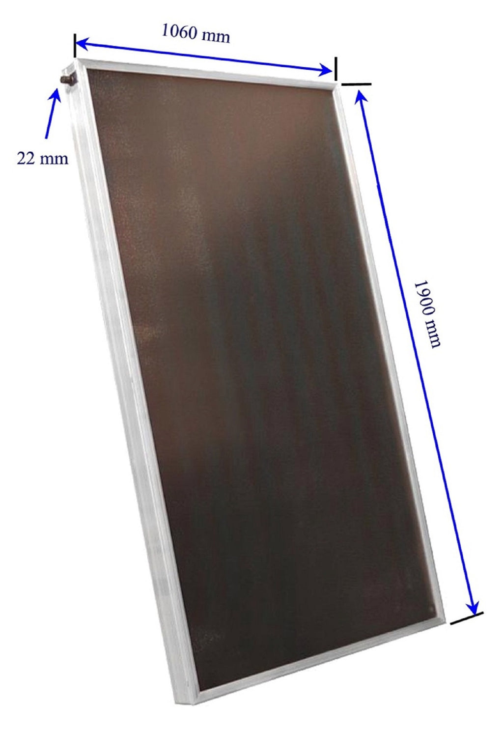 Solaranlage Flachkollektor Solarpaket 3 Kollektoren