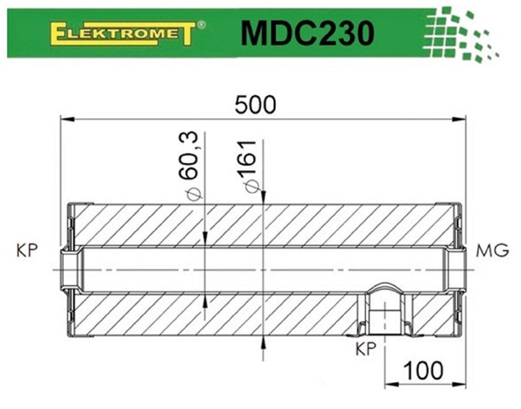 Heizmodul PV Nachheizmodul Notheizung MDC 230 mit Heizpatrone 1,5 | 2,0 | 3,0 kW